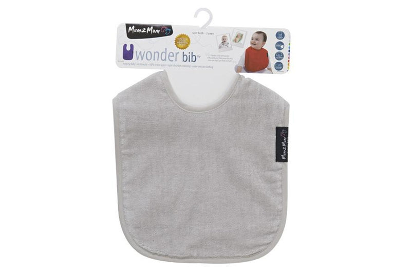 Mum 2 Mum: Standard Wonder Bib - Stone
