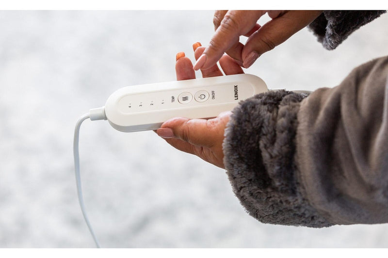 Plush flannel fleece Foot Warmer with 4 Temperature Settings