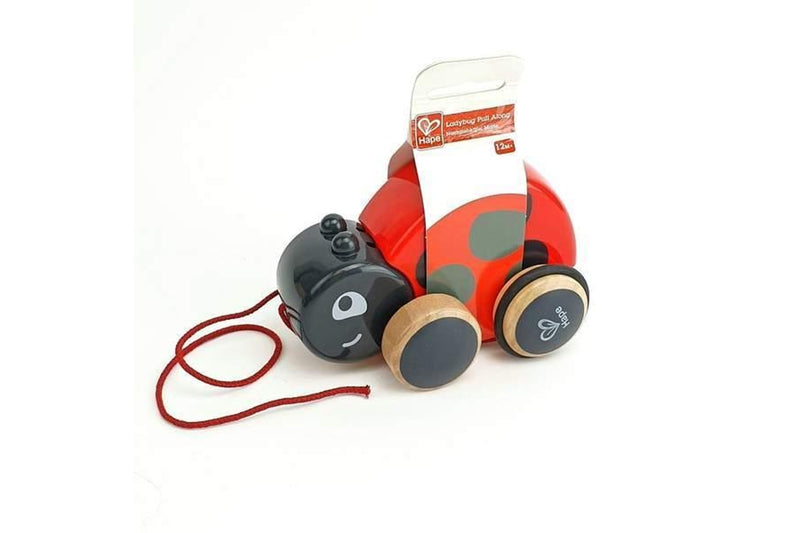 Hape: Lady Bug - Pull Along Toy