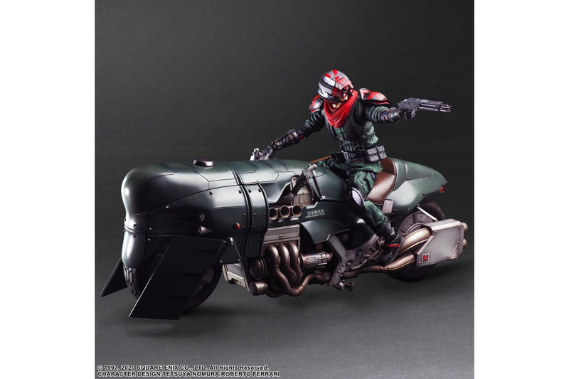 Final Fantasy VII Remake: Bike Guard & Bike - Play Arts Kai Figure Set