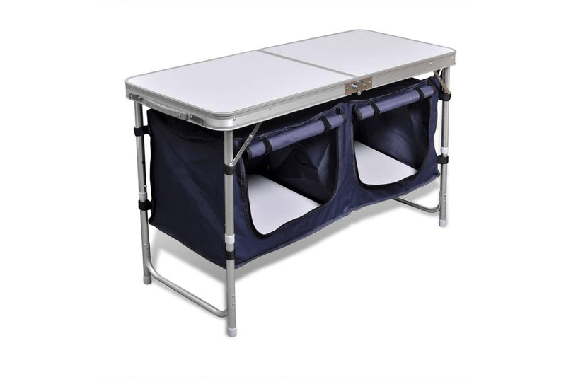 Foldable Camping Cupboard With Aluminium Frame Camping Furniture