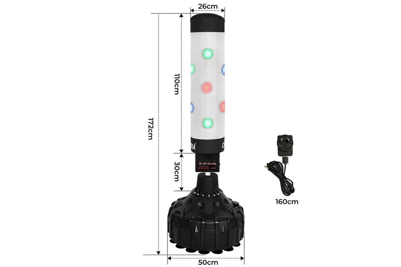 Centra Punching Boxing Bag Stand Electronic Counter Music LED Kick Gym Traning