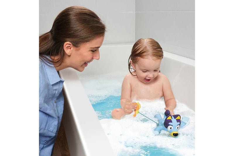 Bluey Swimming Bluey Bath Toddler Childrens Kids Toy Playset and Figure 18m+