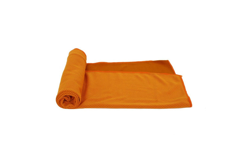 2x Wildtrak 102x30cm Cooling Towel Rectangle w Holder Outdoor Camping Assorted