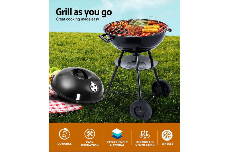 Grillz BBQ Grill Charcoal Smoker