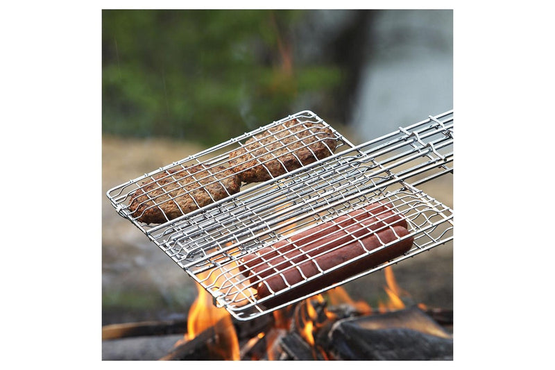 Coghlans 33cm Deluxe Broiler Camping Hiking Barbecue BBQ Campfire Cooking Grill