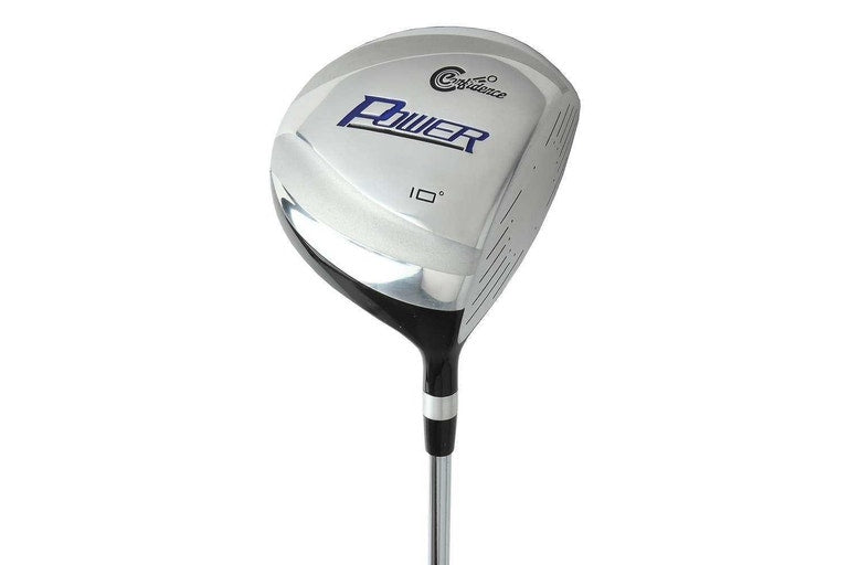 Confidence Power V3 1" Longer Golf Club Set with Bag, Mens Right Hand