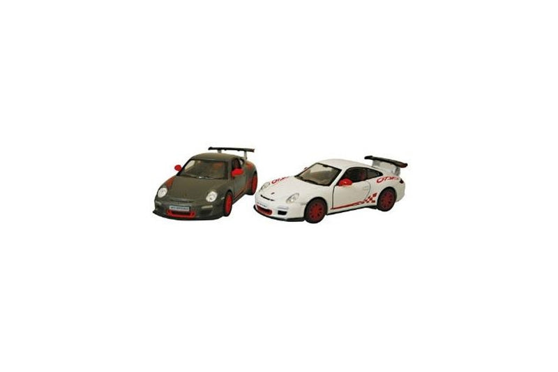 2x Fumfings 14cm Porsche GT3 RS 1:36 Scale Kids Car Replica Toy 3y+ Assorted