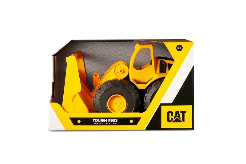 CAT Tough Rigs 15" Wheel Indoor Outdoor Loader Kids Construction Playing Toy 2+