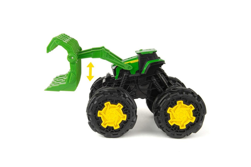 John Deere 25cm Monster Treads Rev Up Tractor Vehicle Toy Kids Children 3y+