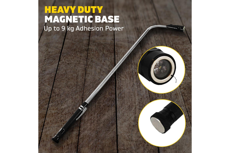 6 Modes Set of 2 LED Head Light Flash Torch Headlamp Black Aluminium Alloy