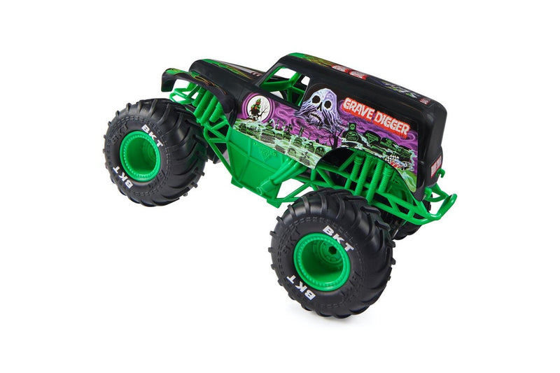 Monster Jam 1:15 Radio Control 2.4GHz Grave Digger Monster Truck Toy 4y+