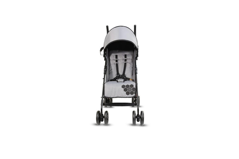 VeeBee Buz Toddler Child 106cm Stroller Pram w Sun Cap Cup Holder 0m+ Grey