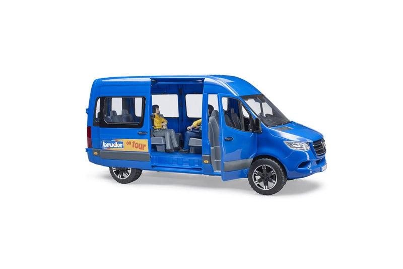 Bruder 1:16 Mecedes Benz Sprinter Transfer Van Mini-Bus and 2 Figures Set 4y+