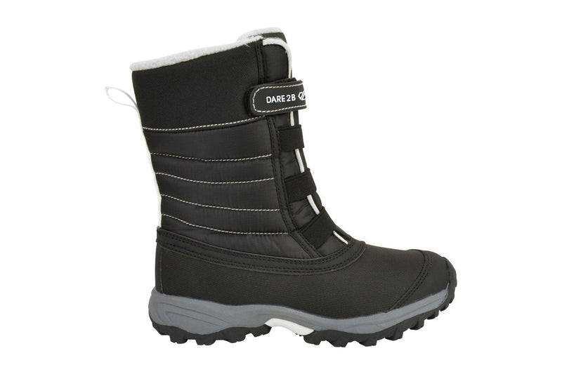Dare 2B Childrens/Kids Skiway II Snow Boots (Black/White) (12 Child UK)