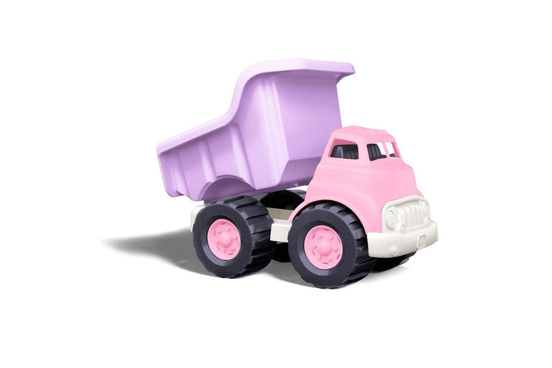 Green Toys Dump Truck Pink Kids Childrens Toy Hauling Vehicle Playset 1+