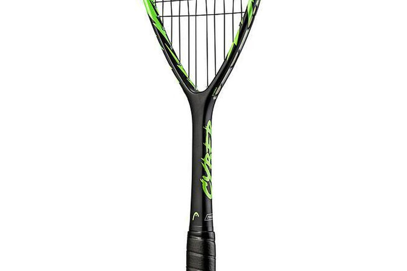 Head Cyber Tour Squash Racket (Black/Green) (3)