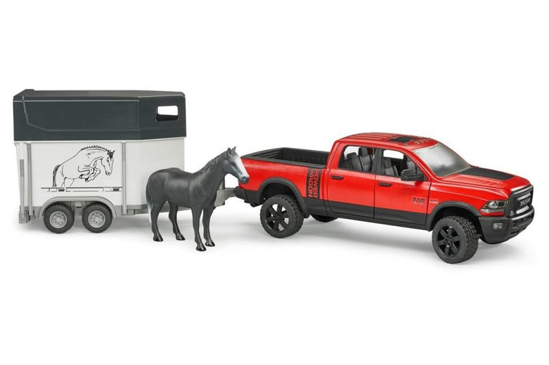 Bruder: RAM Power Wagon - with Horse Float