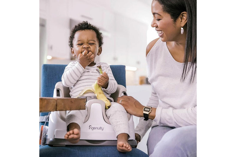 Ingenuity Baby Infant Toddler 6m+ Feeding Booster High Dining Chair Seat Cashmer