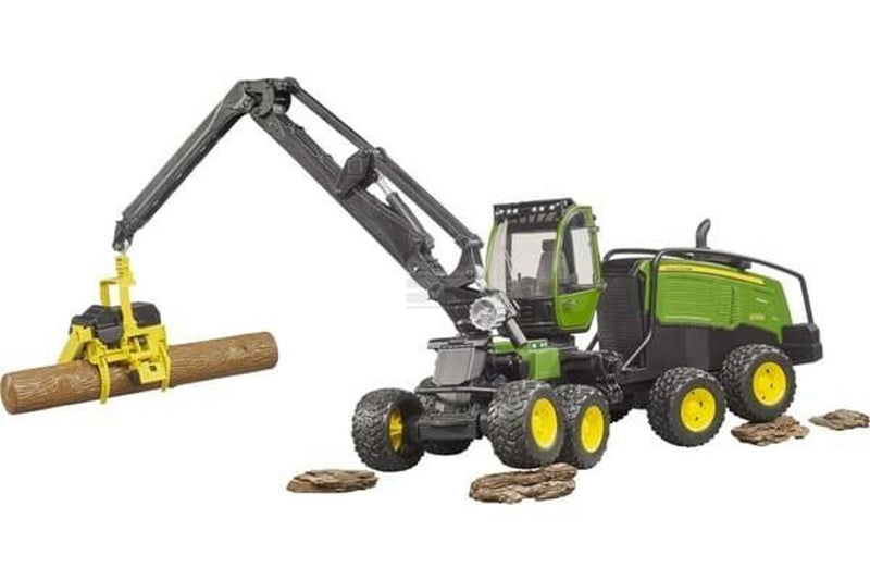 Bruder: 1:16 John Deere 1270G Forest Harvester with Trunk