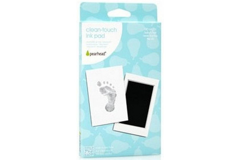 Pearhead: Newborn Baby Handprint/Footprint Ink Pad - Black
