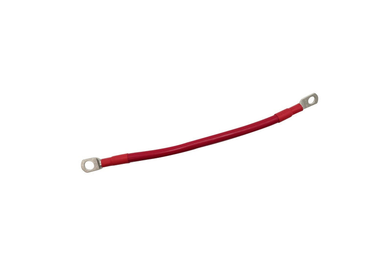 0.2m 4AWG Connector Cable Red with M8 Lug and M10 Lug Superior Corrosion Resistance Inverter Car RV Marine