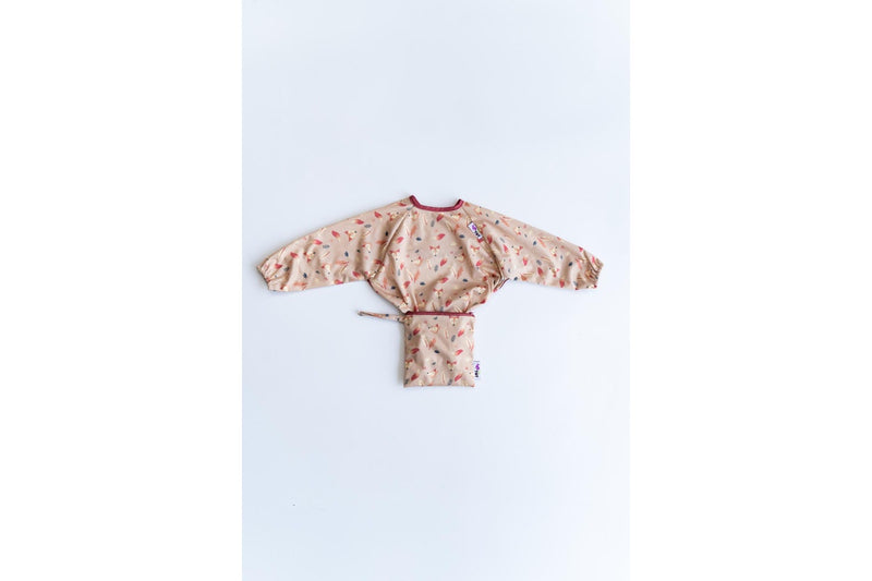 Tidy Tot: Long Sleeve Cover & Catch Bib - Fox