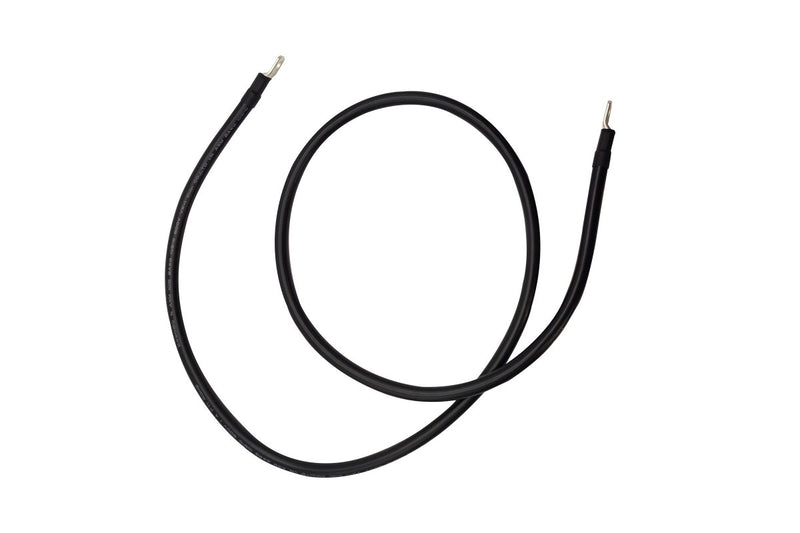 1.5m 2AWG Connector Cable Power Wire Black M8 Lug On Both Ends Superior Corrosion Resistance Inverter Car RV Marine