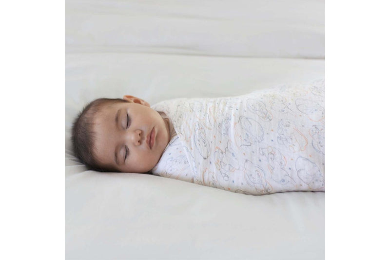 3PK Aden Anais Baby Infant My Darling Dumbo Cotton Cloth Muslin Swaddle Blanket