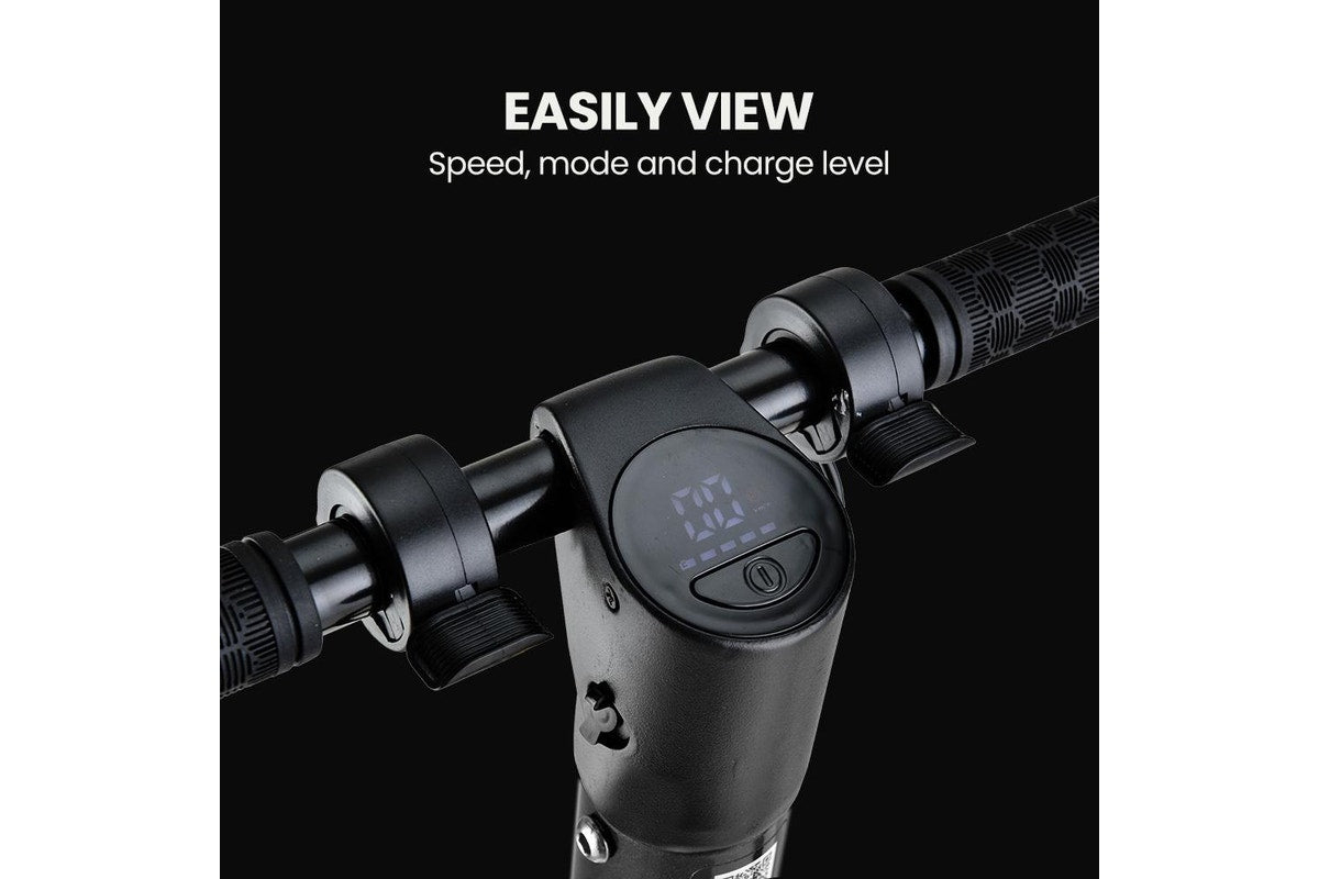 ALPHA Peak 300W 10Ah Electric Scooter, AU Compliant, Suspension, for Adults or Teens, Black