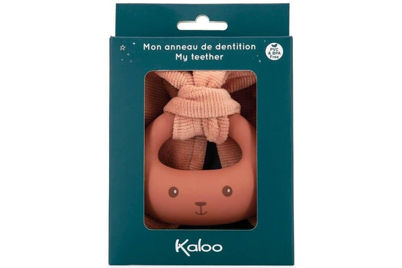Kaloo: Rabbit Teether - Terracotta