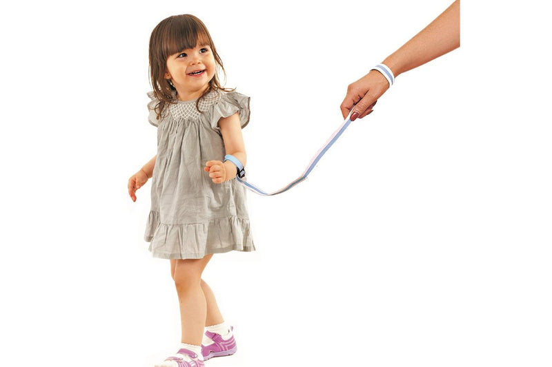 2x Dreambaby Wrist Buddy Baby Toddler Safety Walking Adjustable Strap Assorted