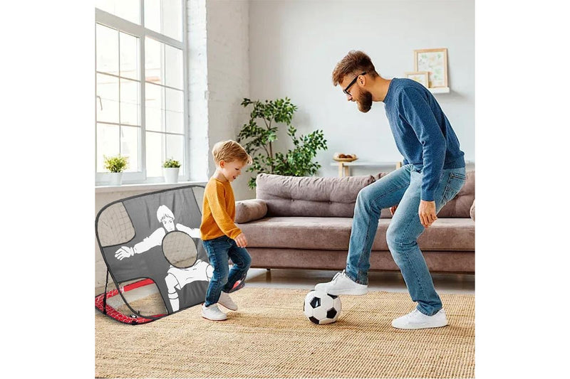 HYPERANGER Portable Soccer Net for Kids