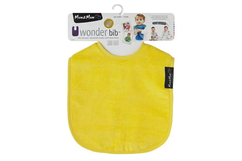 Mum 2 Mum: Standard Wonder Bib - Yellow
