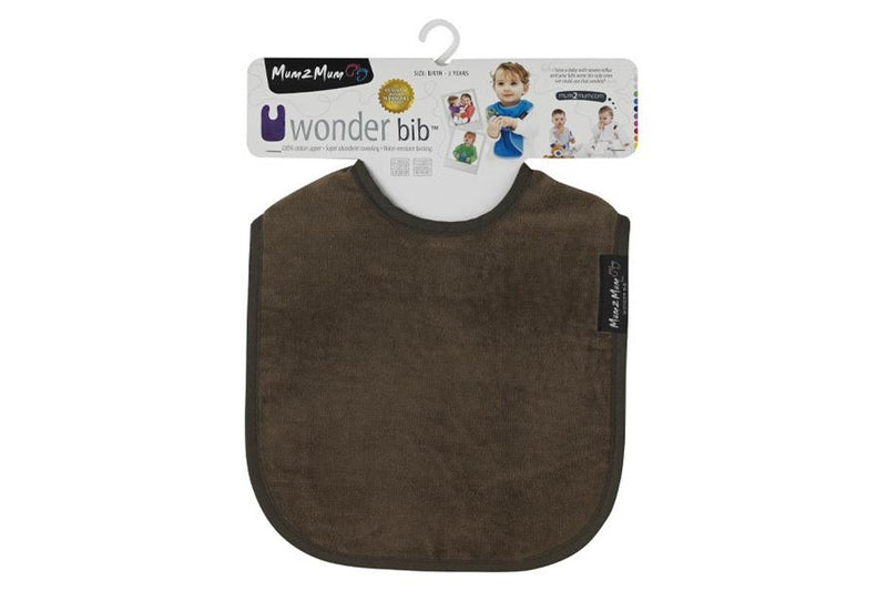 Mum 2 Mum: Standard Wonder Bib - Chocolate