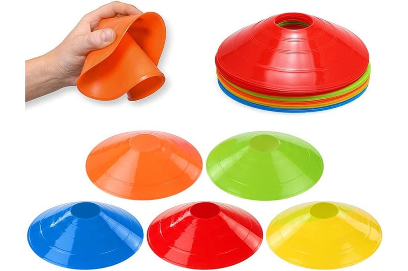 20 Field Cones with Net Bag - Pro Discs for Soccer Training