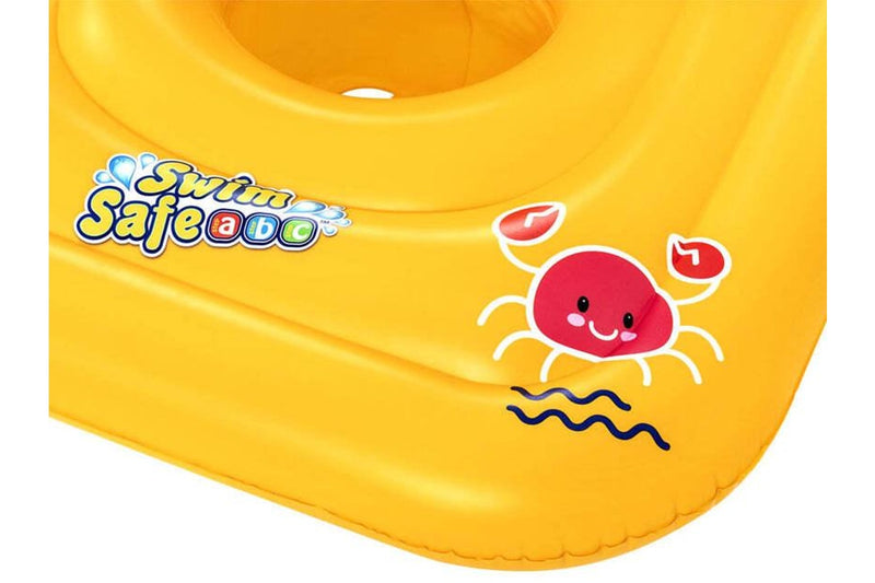Bestway: Wondersplash Square 3-Ring Baby Boat (76cm x 76cm)