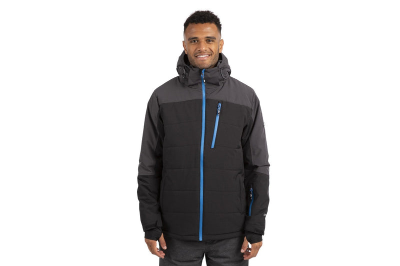 Trespass Mens Bowie Ski Jacket (Black) (L)