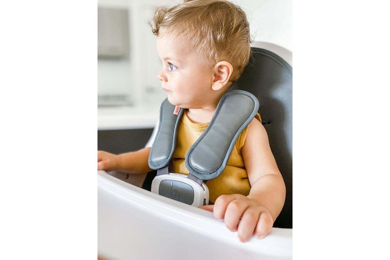 Bloom Fresco Infant Modern Seat Pad Starter Kit High Chair Silver Size 0-8y