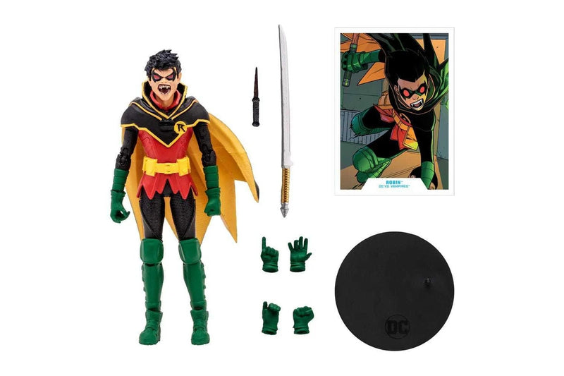 DC Multiverse: Damian Wayne Robin Vampire (Gold Label) - 7" Action Figure