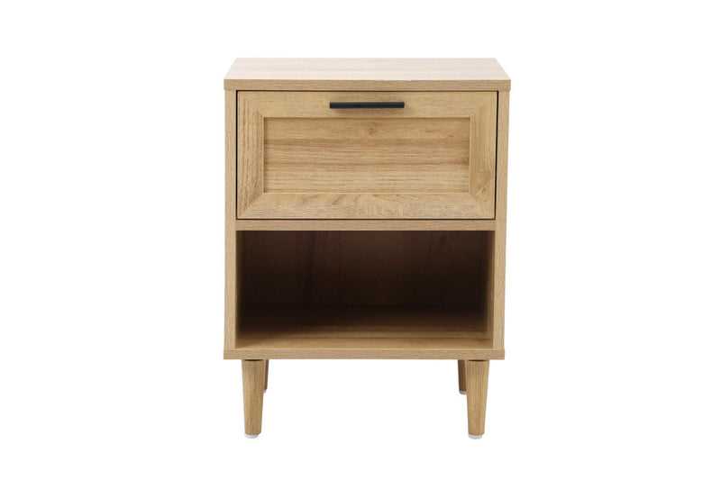 Oikiture Bedside Table Natural