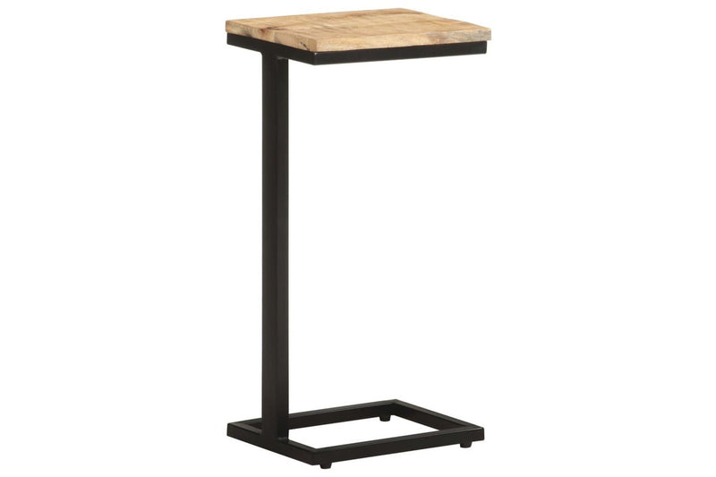 Side Tables 2 pcs 31.5x24.5x64.5 cm Rough Mango Wood vidaXL