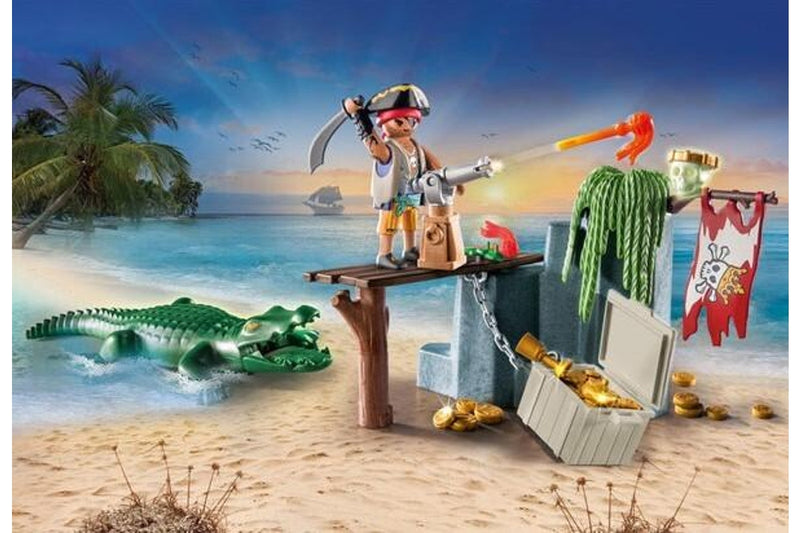 Playmobil: Pirate with Alligator (71473)