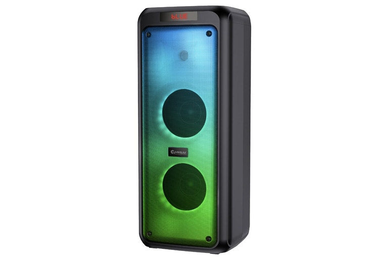 Sansai 400W Bluetooth Party LED Portable Electric Rechargeable Speaker w Remote