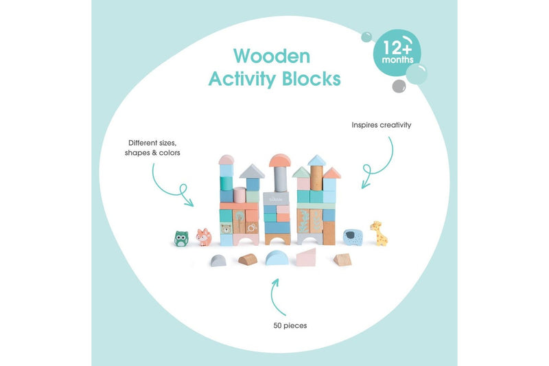 Bubble: Wooden Activity Blocks