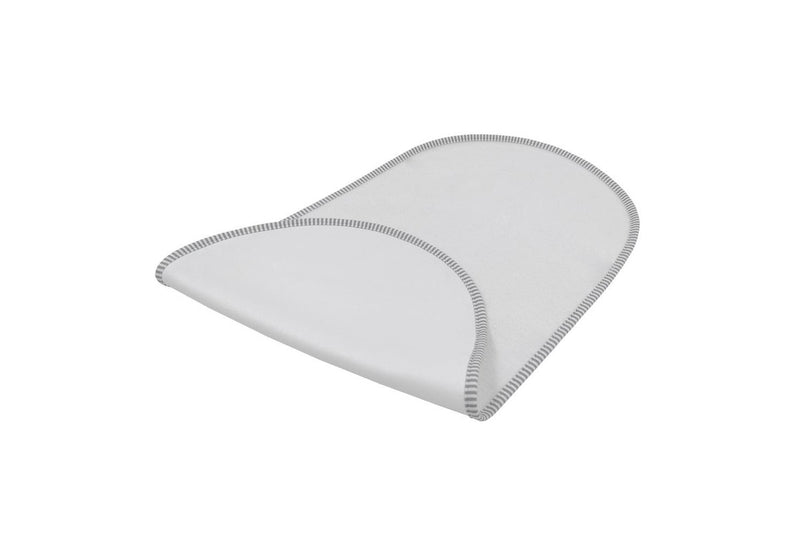 Living Textiles Baby Newborn Cotton Jersey Change Pad Cover & Liner Grey Stripe