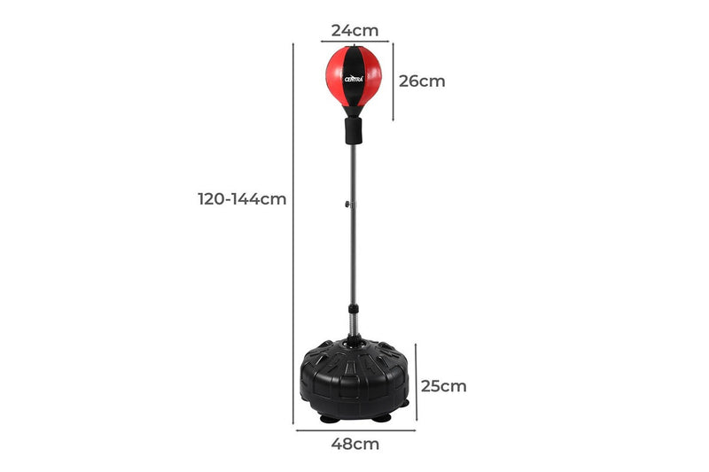 Centra Boxing Punching Bag Speed Ball Free Standing Reflect Reaction Training