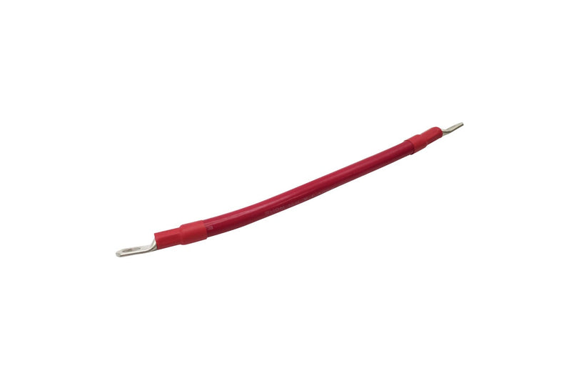 0.2m 2AWG Connector Cable Red with M8 Lug and M10 Lug Superior Corrosion Resistance Inverter Car RV Marine