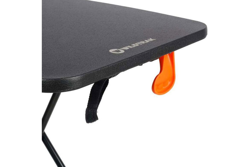 Wildtrak Table Utility Black Outdoor Camping Hiking Equipment 66cm Black