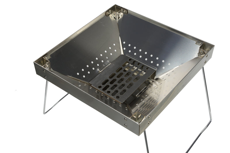 MAKAWER Portable Charcoal Grill Stainless Steel - Layaway AU